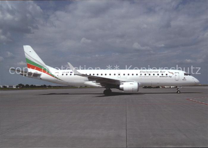 Flugzeuge Zivil Bulgaria Air EMB-190 LZ-SOF c/n 1900049