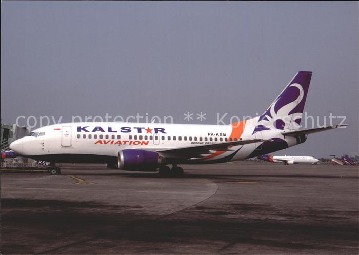 Flugzeuge Zivil Kalstar Aviation B-737-529 PK-KSM c/n 26537