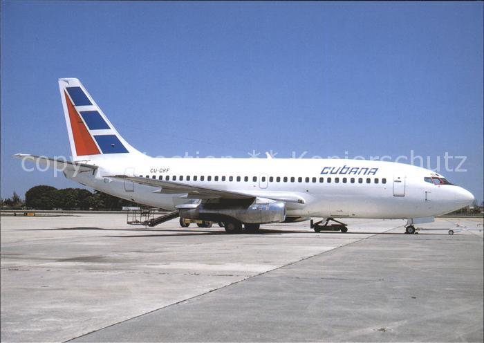 Flugzeuge Zivil Cubana Boeing B-737-200 CU-DRF