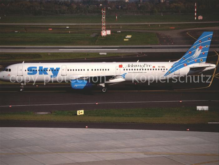 Flugzeuge Zivil Sky Airlines A321-231 TC-SKL c/n 1670