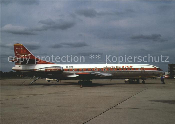 Flugzeuge Zivil TAE Sunshine Liner Caravelle 10B3 EC-CMS