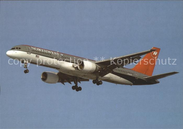 Flugzeuge Zivil Northwest Airlines Boeing 757-251 N501US cn 23190/53