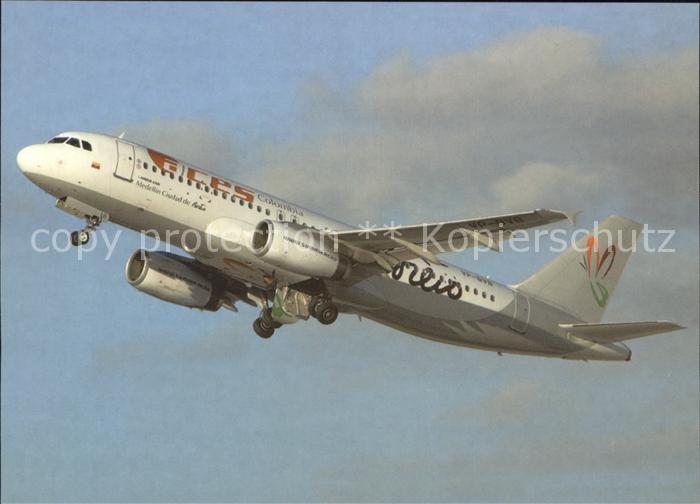Flugzeuge Zivil Aces Columbia Airbus Industrie A320-233 VP-BVB cn 743