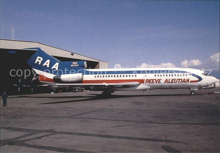 Flugzeuge Zivil Reeve Aleutian Boeing B727-22C N832RV c/n 19098