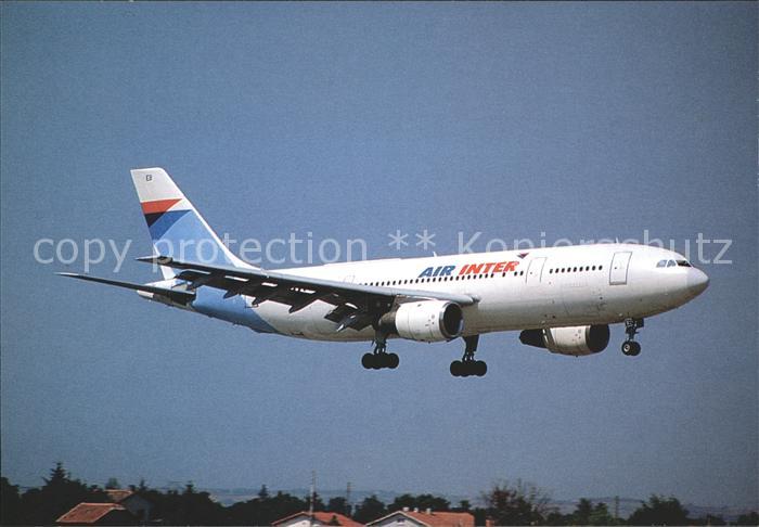 Flugzeuge Zivil Air Inter Airbus A.300-B2 F-GBEB