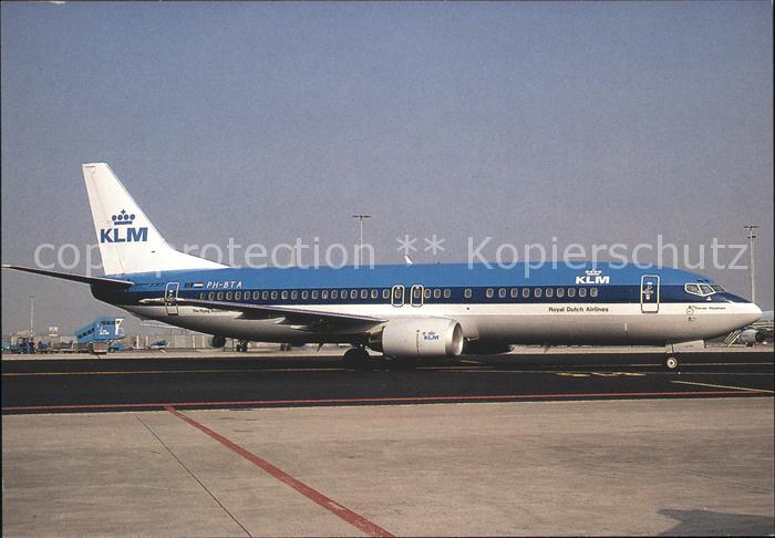 Flugzeuge Zivil PH-BTA Boeing 737-406 KLM c/n 25412/2161