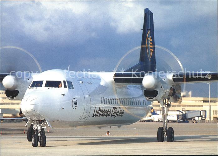 Lufthansa CityLine Fokker 50