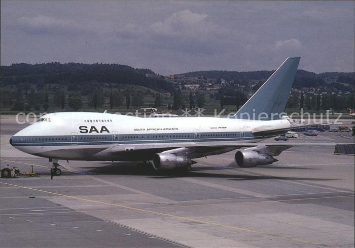 Flugzeuge Zivil SAA-South African Airways Luxair cs Boe