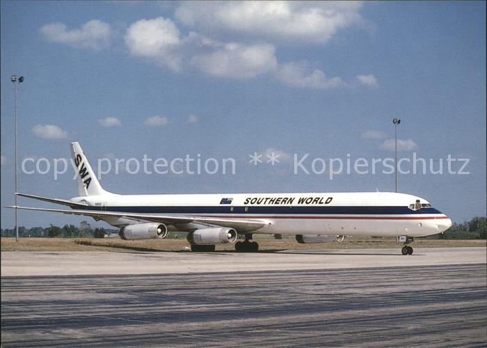 Flugzeuge Zivil Southern World DC-8-63CF N863F c/n 46001/395