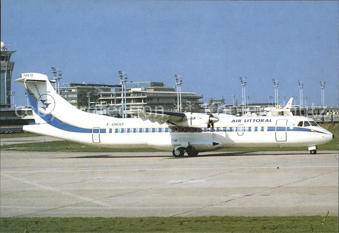 Flugzeuge Zivil Air Littoral ATR 72 F-GIGO