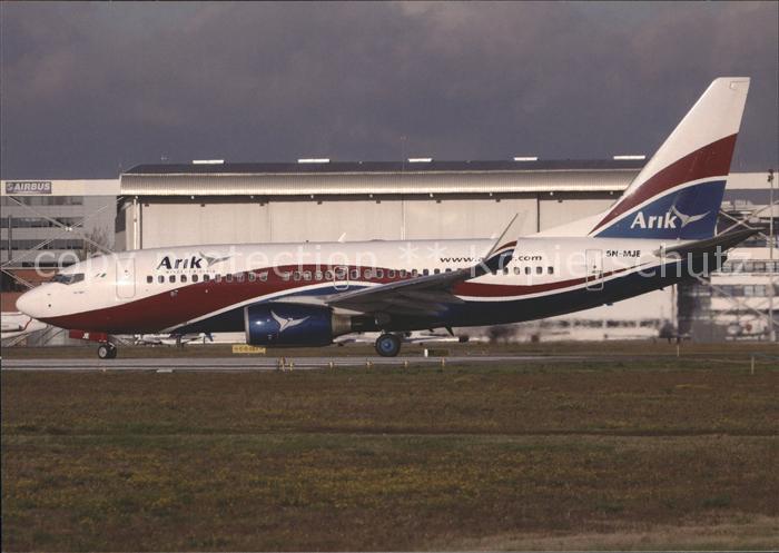 Flugzeuge Zivil Arik Air B-737-7GL 5N-MJE c/n 34761