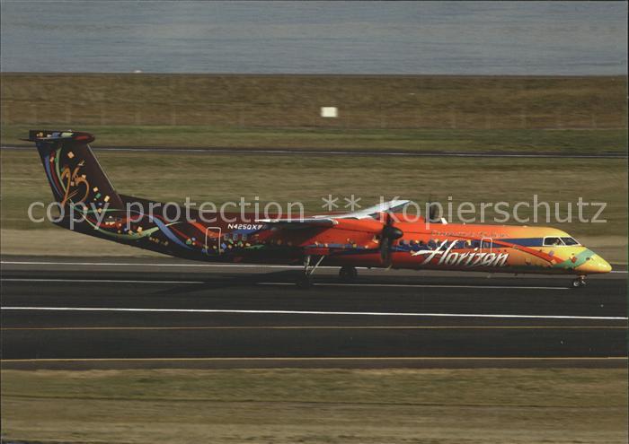 Flugzeuge Zivil Horizon Airlines 25th Anniversary cs DHC-8-401Q Dash 8 N425QX c/