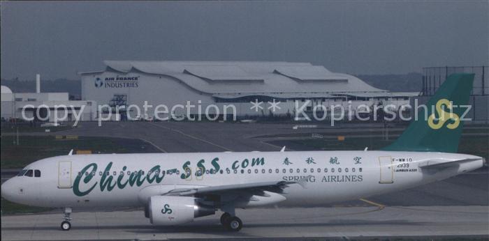 Flugzeuge Zivil Spring Airlines A320-214 F-WWIO c/n 293