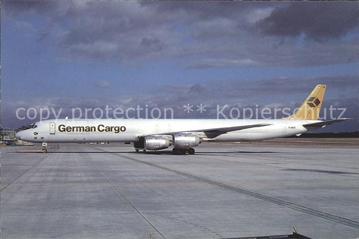 Flugzeuge Zivil German Cargo McDonnell Douglas DC-8-73AF
