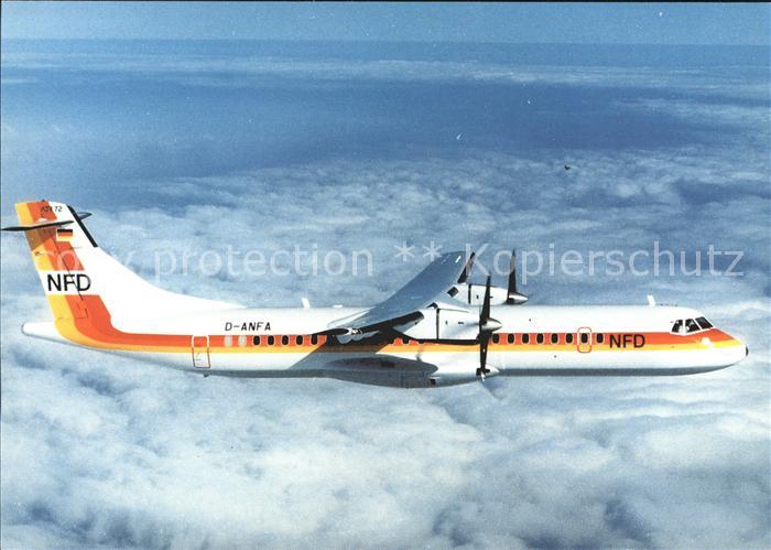 Flugzeuge Zivil NFD ATR72 D-ANFA