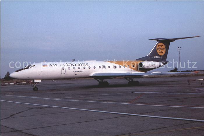 Flugzeuge Zivil CCCP65623 Tupolev 134A c/n 49985 Air Ukraine