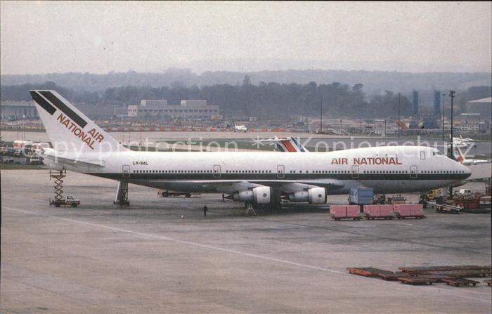 Flugzeuge Zivil Air National B-747-257B LX-SAL c/n 20116