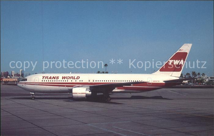 Flugzeuge Zivil TWA Trans World Airlines Boeing B-767-205ER N650TW MSN 23057