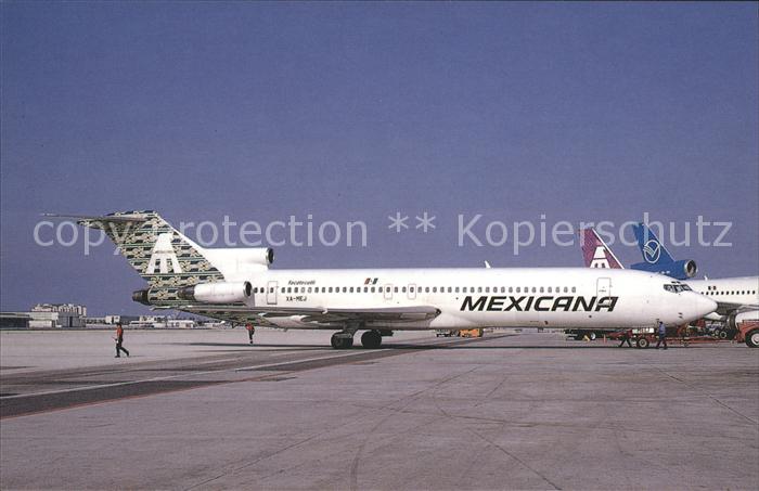 Flugzeuge Zivil Boeing 727-264 Advanced c/n 22411 XA-MEJ Mexicana