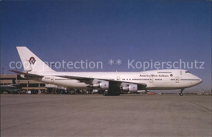 Flugzeuge Zivil Boeing 747-206B c/n 20398 N534AW America West AL