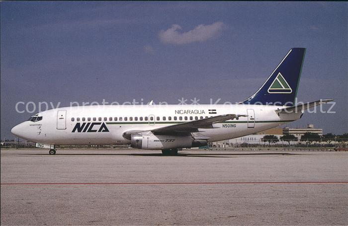 Flugzeuge Zivil Boeing 737-2T5 c/n 22395 N501NG NICA Ni