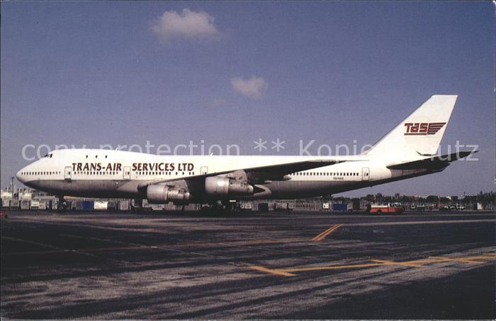 Flugzeuge Zivil Boeing 747-121 c/n 19644 5N-HHS Trans-A