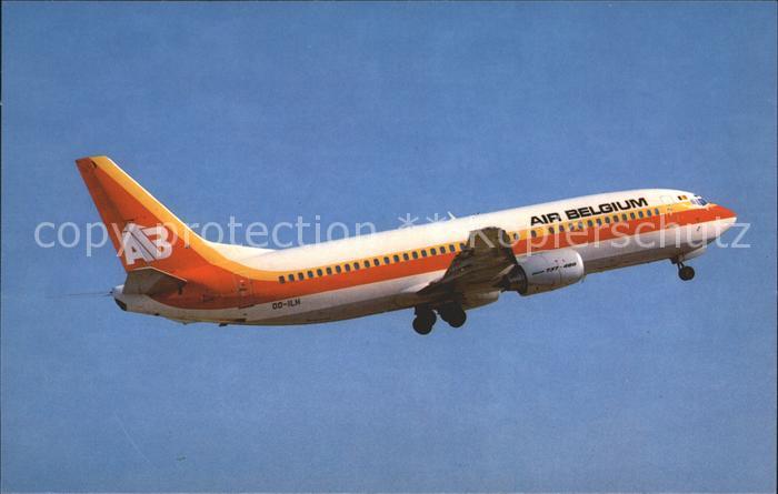 Flugzeuge Zivil Air Belgium Boeing 737-400