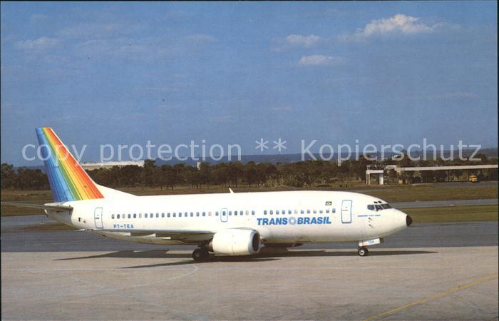 Flugzeuge Zivil Trans Brasil Boeing 737-300 PT-TEA