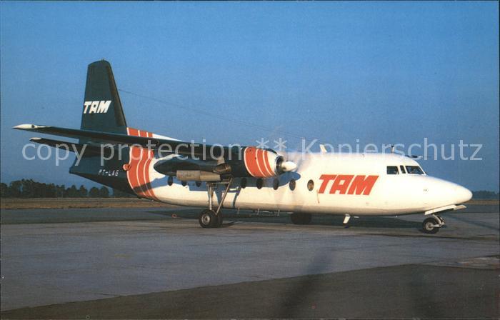 Flugzeuge Zivil TAM Fokker 27-600