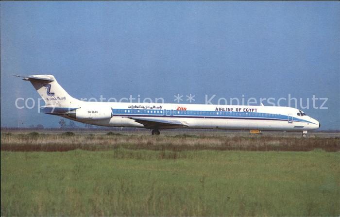 Flugzeuge Zivil Airline of Egypt MD-83