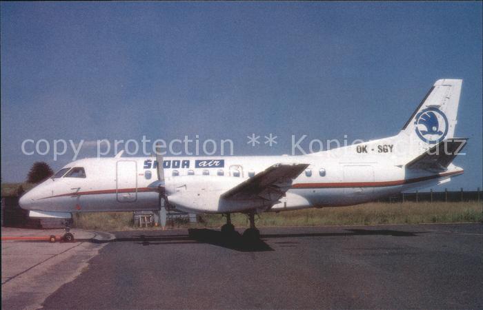 Flugzeuge Zivil Skoda Air Saab SF 340A OK-SGY c/n 340A-