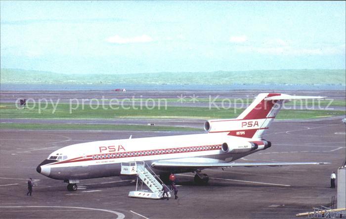 Flugzeuge Zivil Pacific Southwest Airlines Boeing 727