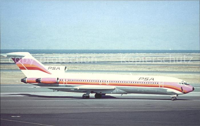 Flugzeuge Zivil Pacific Southwest Airlines Boeing 727