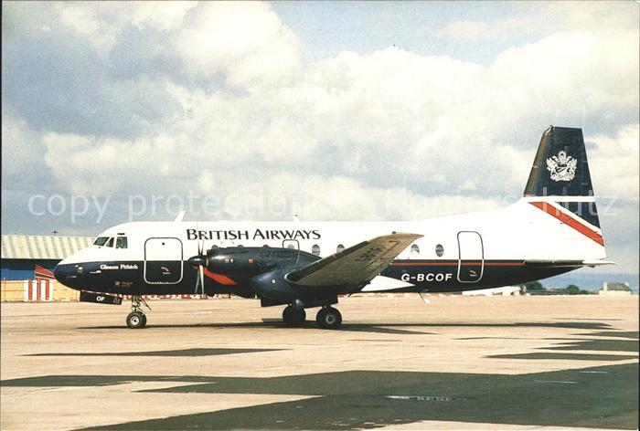 Flugzeuge Zivil British Airways BAe 748-287 G-BCOF C/N 1737