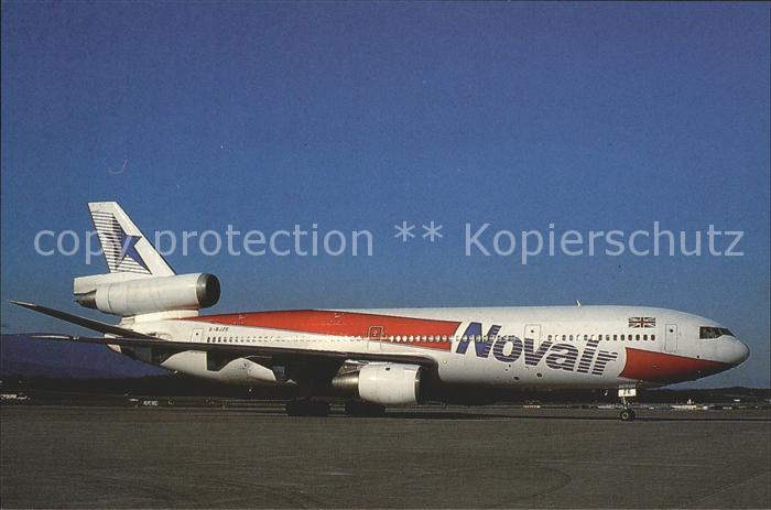 Flugzeuge Zivil Novair dc-10-10 g-bjze c/n 46973/272