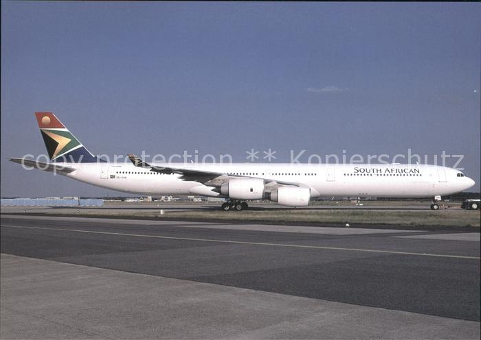 Flugzeuge Zivil South African Airways Airbus 340-600 ZS-SNB