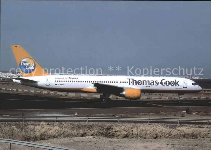 Flugzeuge Zivil Thomas Cook Boeing B757-200 D-ABNI