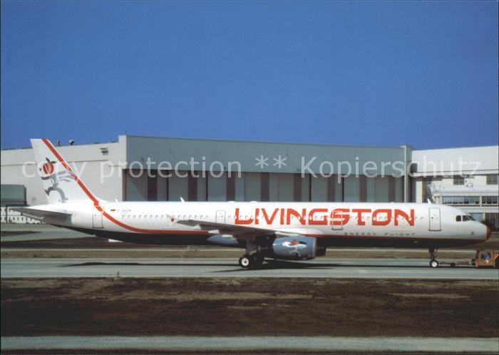 Flugzeuge Zivil Livingston A321-232 D-AVZK c/n 1970