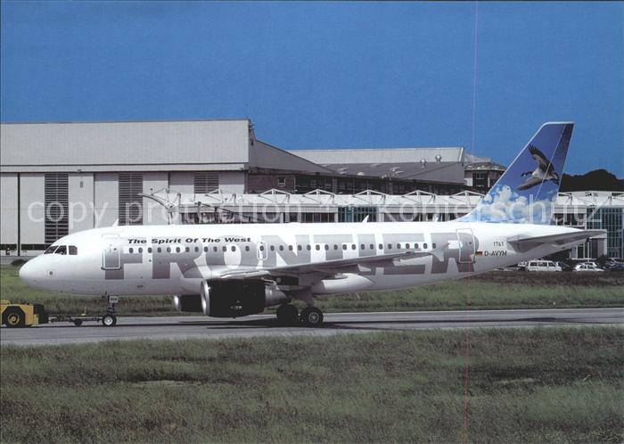 Flugzeuge Zivil Frontier Airbus 319-111 D-AVYM c/n 1761