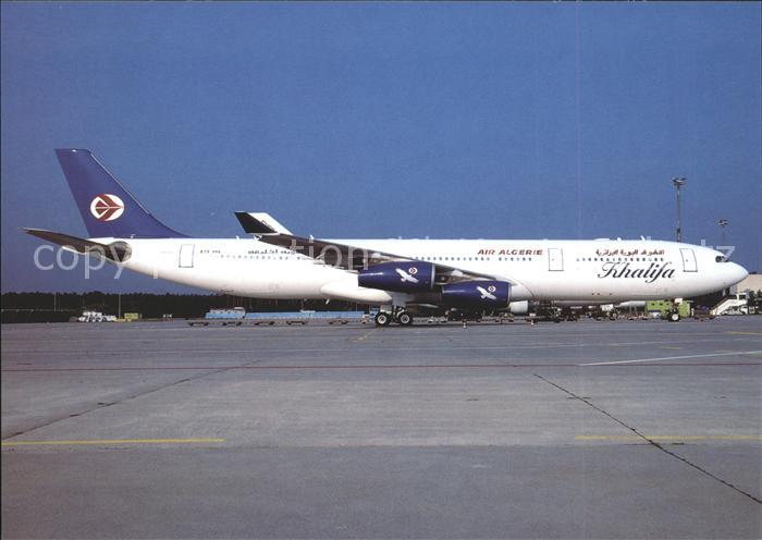 Flugzeuge Zivil Khalifa Airways Air Algerie Airbus 340-