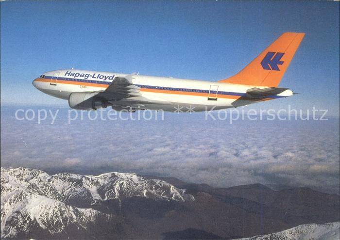 Flugzeuge Zivil Hapag-Lloyd Airbus A310-300
