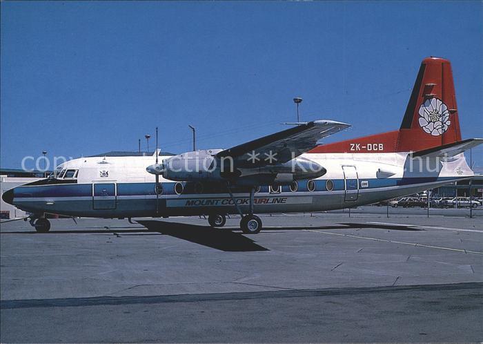 Flugzeuge Zivil Mount Cool Airline Fokker F27 Mk200 ZK-DCB