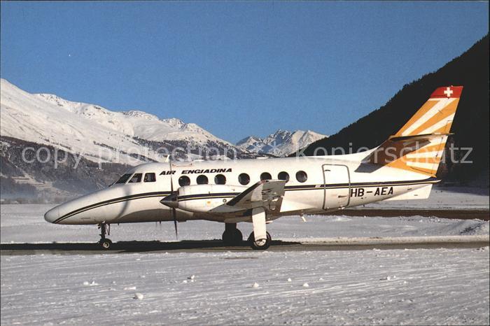 Flugzeuge Zivil Jetstream 31 Air Engiadina HB-AEA