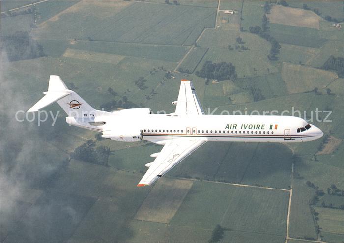 Flugzeuge Zivil Air Ivoire Fokker 100 TU-TIV