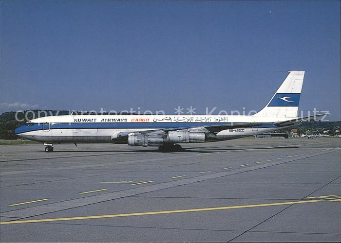 Flugzeuge Zivil Kuwait Airways Cargo Boeing 707-331C OD-AGS c/n 19214/626