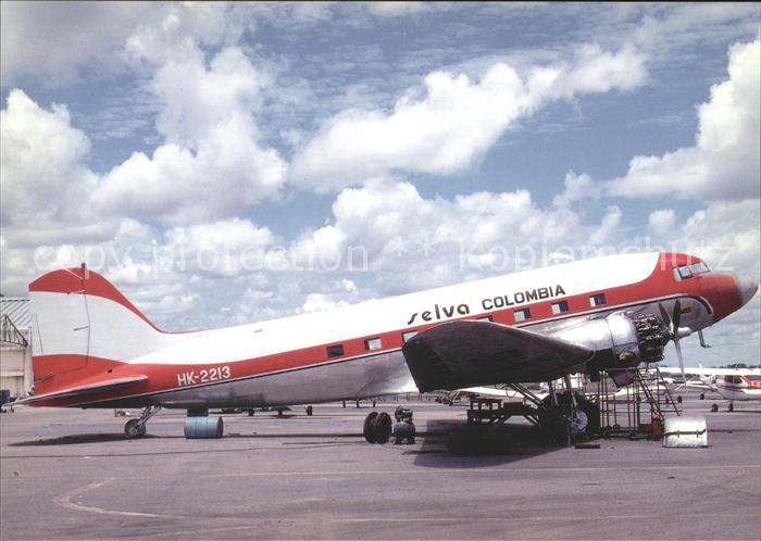 Flugzeuge Zivil Selva Colombia DC-3A HK-2213 c/n 11752