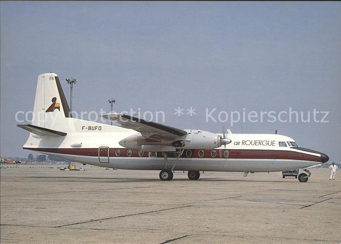 Flugzeuge Zivil Air Rouergue Fokker F27 Mk. 200 F-BUFO c/n 10259