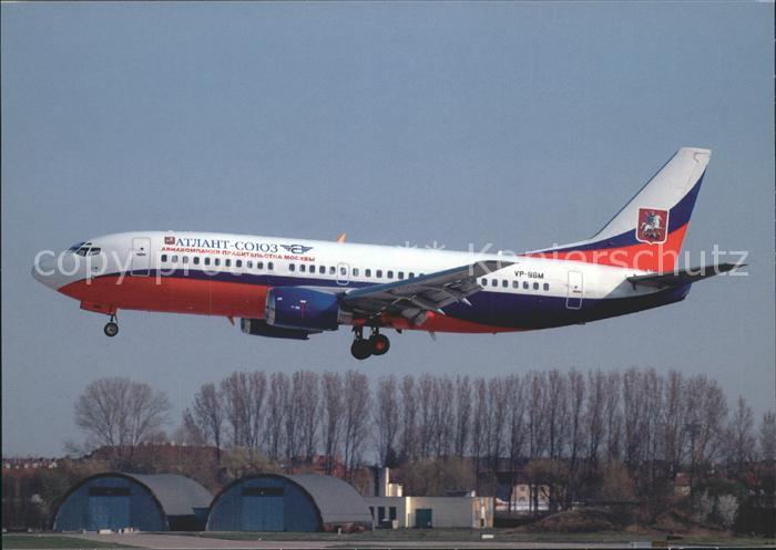 Flugzeuge Zivil Atlant Soyuz B-737-347 VP-BBM c/n 23442