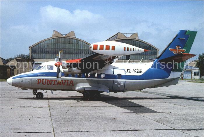 Flugzeuge Zivil Puntavia L-410 UVP-E J2-KBE cn 912538 mfd 1991