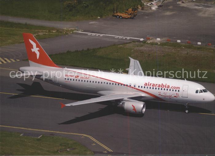 Flugzeuge Zivil Airbus A320 Air Arabia Maroc CN-NMA